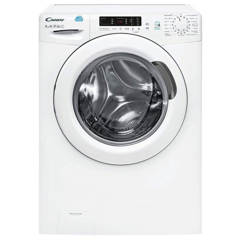MACHINE À LAVER FRONTALE CANDY 8 KG BLANC – GVS128D3-80