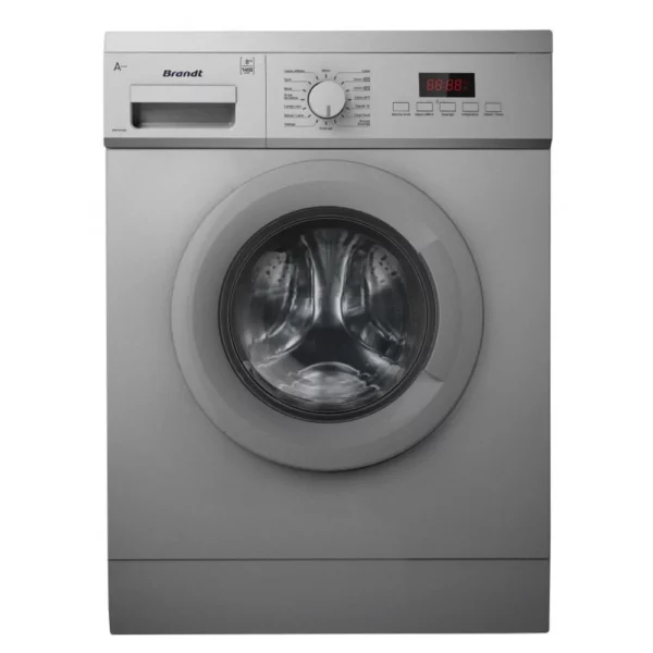 Machine À Laver BRANDT 7 Kg – BWF742QS – SILVER