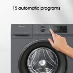 Machine à Laver Frontale Hisense WFVC6010T 6 KG - Silver