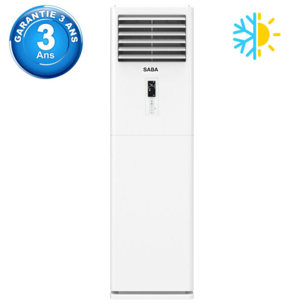 Climatiseur Armoire SABA 60000 BTU Chaud & Froid Blanc CFH60LA – Garantie 3ans