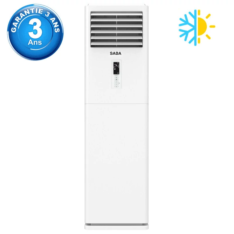 Climatiseur Armoire SABA 60000 BTU Chaud & Froid Blanc CFH60LA – Garantie 3ans