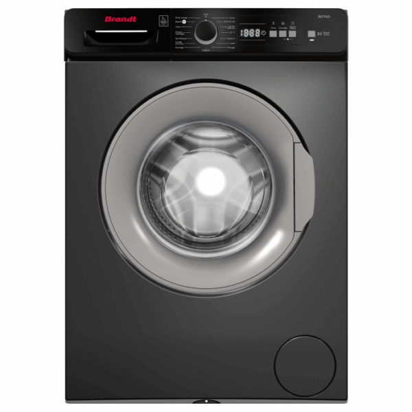 Lave Linge Frontale BRANDT BLF842S 8kg – Silver