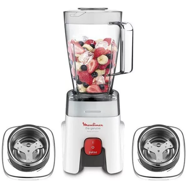 Blender Moulinex - 1.75L - 500W - LM242B25 - Blanc