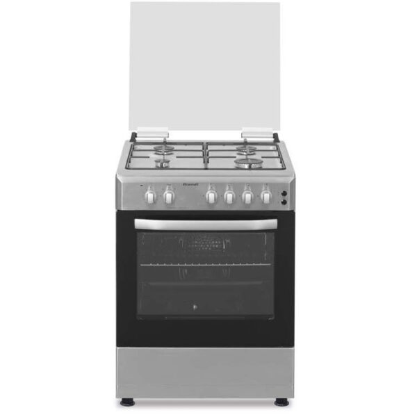 Cuisinière à Gaz BRANDT BGE6241X 60 cm 4 Feux