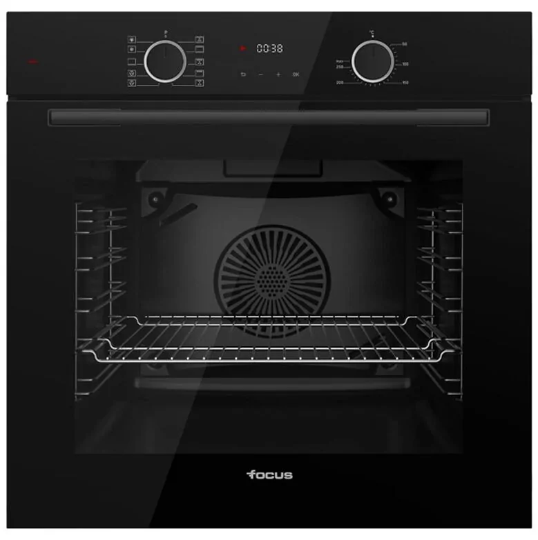 Four Encastrable Électrique Ventilé FOCUS F721B 65 Litres - Noir