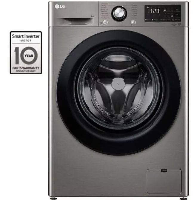 Lave Linge Frontal LG Vivace 8KG F4R3TYG6P – Silver - LG