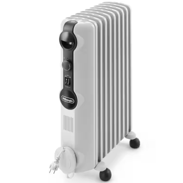 Radiateur Bain d&rsquo;Huile DELONGHI TRRS0920 9 Éléments 2000W – Blanc