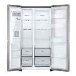 Réfrigérateur Side By Side LG 617L NoFrost GC-J257SL2S – Argent platine