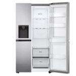 Réfrigérateur Side By Side LG 617L NoFrost GC-J257SL2S – Argent platine