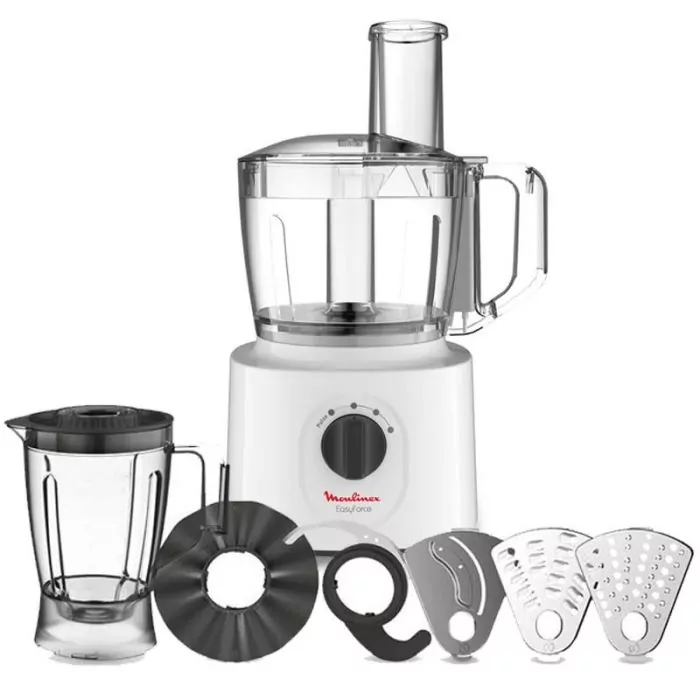 Robot Multifonction MOULINEX FP246110 700W – Blanc - Moulinex