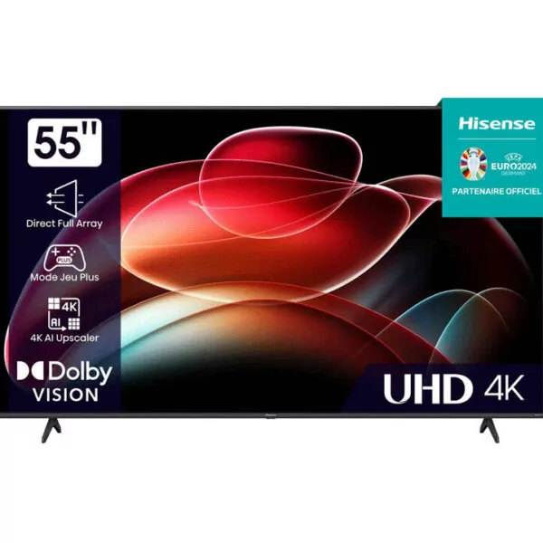 TV HISENSE 55 » Smart Google A6K UHD 4K – 55A6K