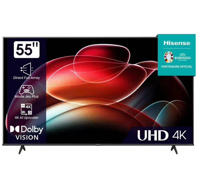 TV HISENSE 55 » Smart Google A6K UHD 4K – 55A6K