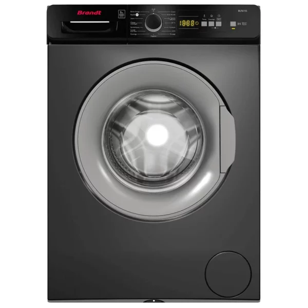 LAVE LINGE FRONTALE BRANDT 6KG – SILVER – BU-BLF615S