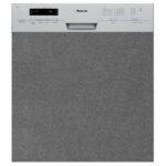 Lave Vaisselle Focus Semi Encastrable 12 Couverts Silver