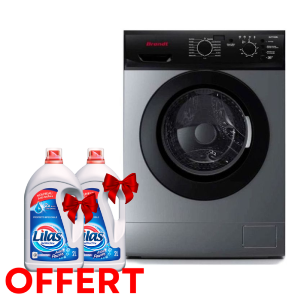 LAVE LINGE FRONTAL BRANDT BLF715SBL 7 KG – SILVER