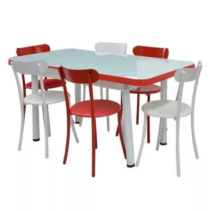 Table SOTUFAB Extensible TULIPE 130/160x80 - Rouge