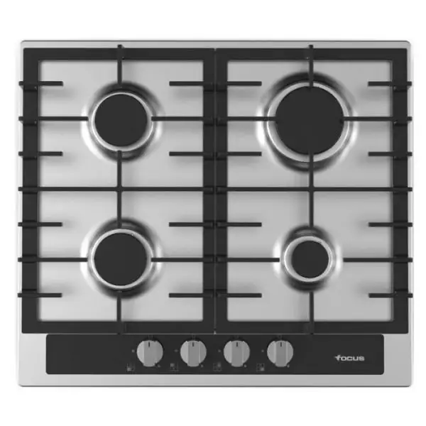 Plaque de Cuisson FOCUS F402X 4 Feux 60 cm – Inox