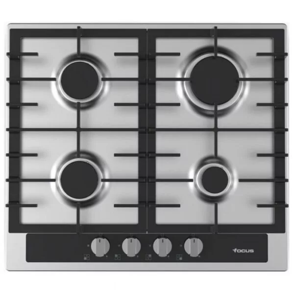Plaque de Cuisson FOCUS F402X 4 Feux 60 cm – Inox
