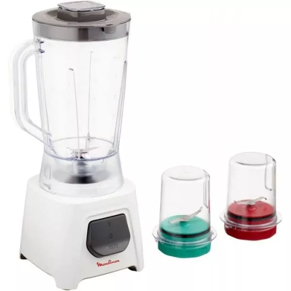 Blender MOULINEX LM2B3126 450 Watts – Blanc