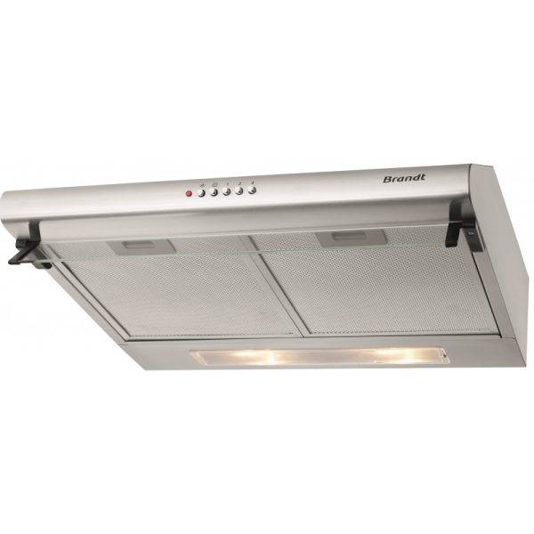Hotte Murale Brandt 60Cm Inox (BHC6601X)