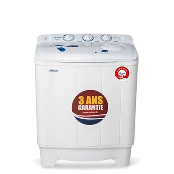 Lave Linge Semi-Automatique ORIENT XPB2-9-1 9Kg – Blanc