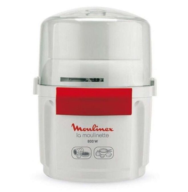 Mini Hachoir MOULINEX MOULINETTE 800 WATTS – BLANC – AD5601EG