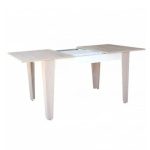 Table SOTUFAB Extensible 130/170 x 90 – Chène Brut & Blanc