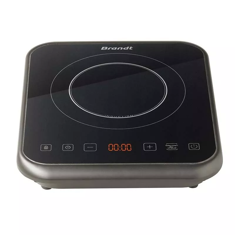 Table de Cuisson à Induction Posable Brandt 2000 W TI1SOFT Noir - Brandt