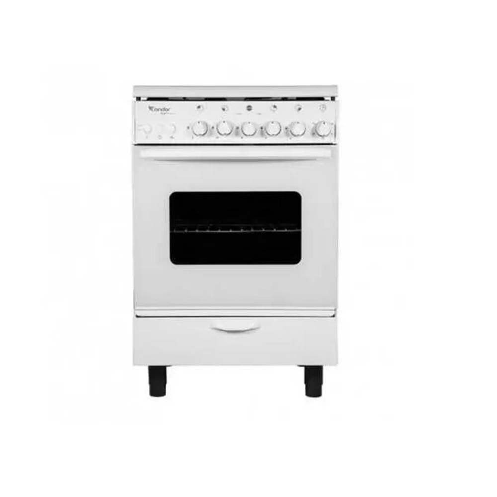 Cuisinière CONDOR 4 feux 60cm – Blanc ( F4500W ) - Condor