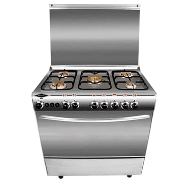 Cuisinière GOLD 5 Feux – F6085 – Inox – Garantie 1 an