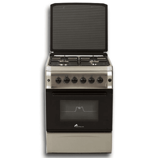 Cuisinière MontBlanc 4 Feux – 6060REX – Inox – Garantie 2 Ans