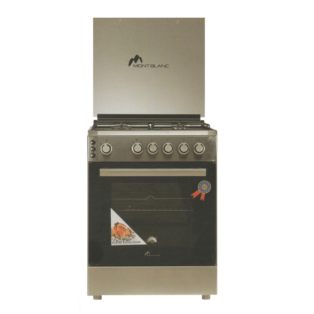 Cuisinière MontBlanc 4 Feux – 6060RIP – Noir – Garantie 2 Ans - MontBlanc