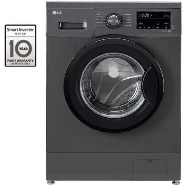 Lave Linge Frontal LG F2J3QYG6J 7 KG – Noir