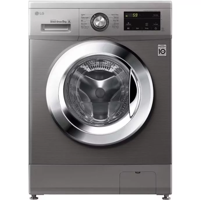 Lave Linge Frontal LG 8Kg FH2J3TNG5P – Silver - LG