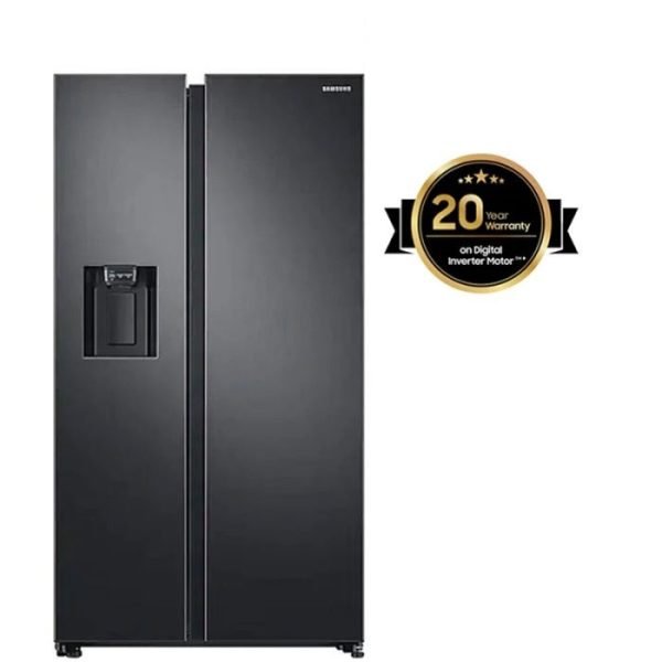 Réfrigérateur Side By Side SAMSUNG RS68A8820B1 652Litres NoFrost – Noir