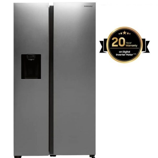 Réfrigérateur Side By Side SAMSUNG RS68A8820SL 609 Litres NoFrost – Silver