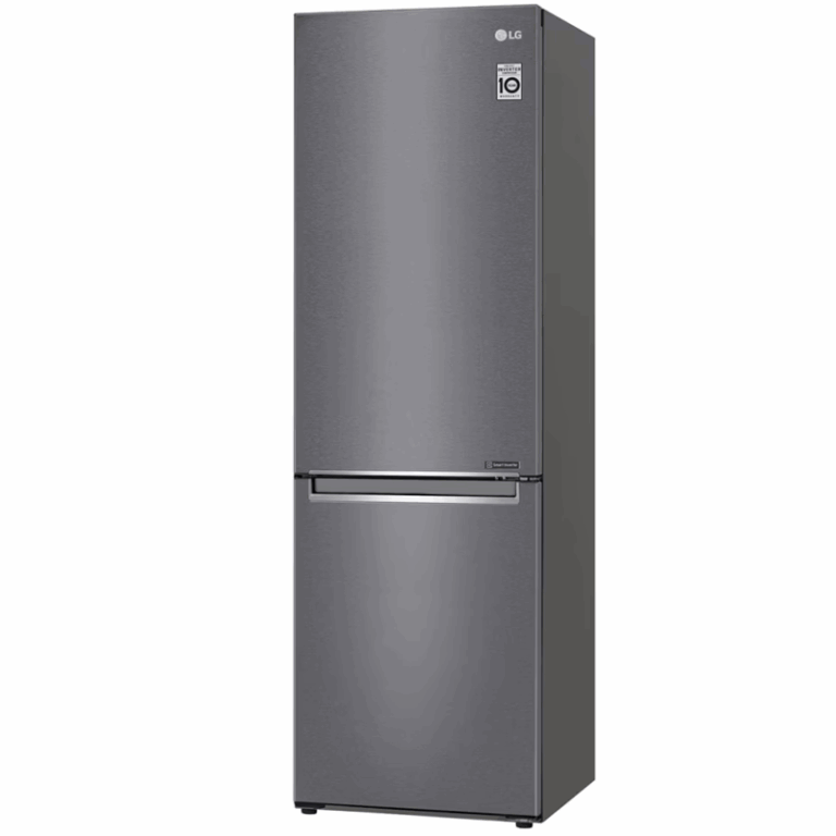 Réfrigérateur Inverter Combiné LG 374 Litres NoFrost GWB459NLLM – Platinium Silver