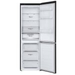 Réfrigérateur Combiné LG GR-B459NQFM 374 Litres NoFrost - Noir Mate