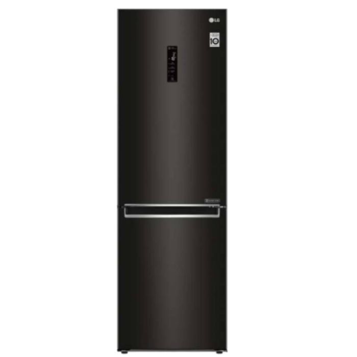 Réfrigérateur Combiné LG GR-B459NQFM 374 Litres NoFrost - Noir Mate