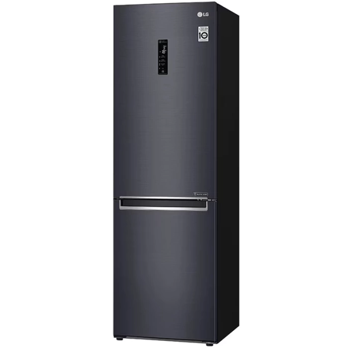 Réfrigérateur Combiné LG GR-B459NQFM 374 Litres NoFrost – Noir Mate