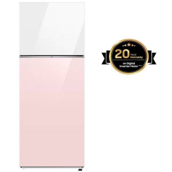 Réfrigérateur SAMSUNG RT47CB66448CEL 460 Litres NoFrost - Rose&Blanc