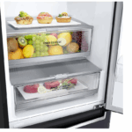 Réfrigérateur Combiné LG GR-B459NQFM 374 Litres NoFrost – Noir Mate