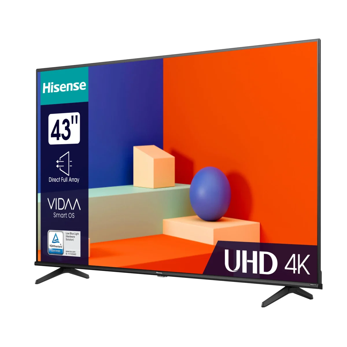 Tv Smart Hisense 43A4K – 43 pouces Full HD