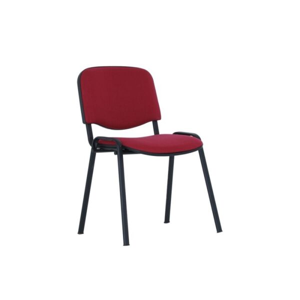 Chaise Iso Simple Tissu – Rouge Bordeaux – CHB0024RGB