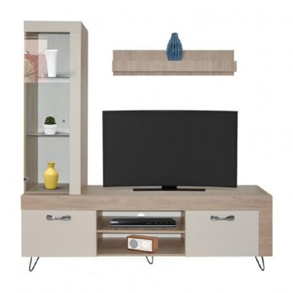 Meuble TV Living Sotufab Athenes – Denver & Beige – LIV20DV/BG