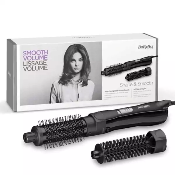 Brosse soufflante BABYLISS Shape & Smooth 800W – Noir – AS82E