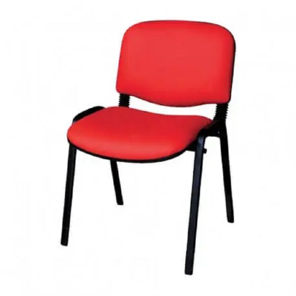 Chaise Iso Simple Tissu – Rouge – CHB0024RG