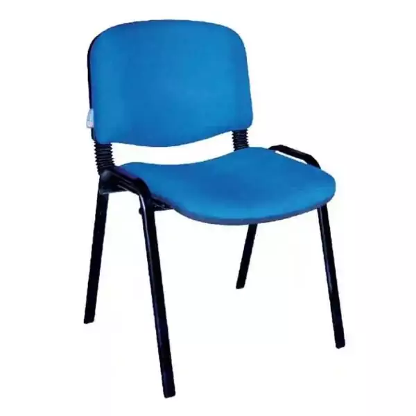 Chaise Iso Simple Tissu – Bleu – CHB0024BL