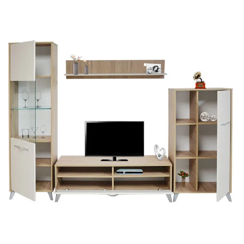 Meuble TV Living Sotufab Porto – Denver & Beige – LIV24DV/BG