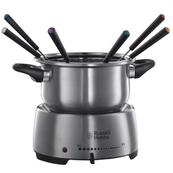 Appareil à fondue Électrique RUSSEL HOBBS 1200W – Inox – 22560-56